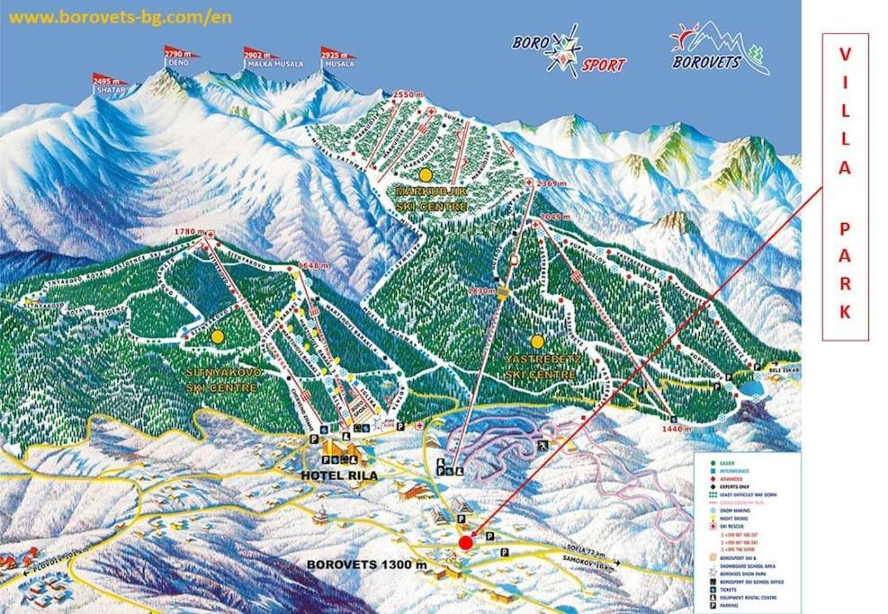Villa Park - Beniart Studio - Nr 109 - Near Gondola Lift Borovets Exterior photo
